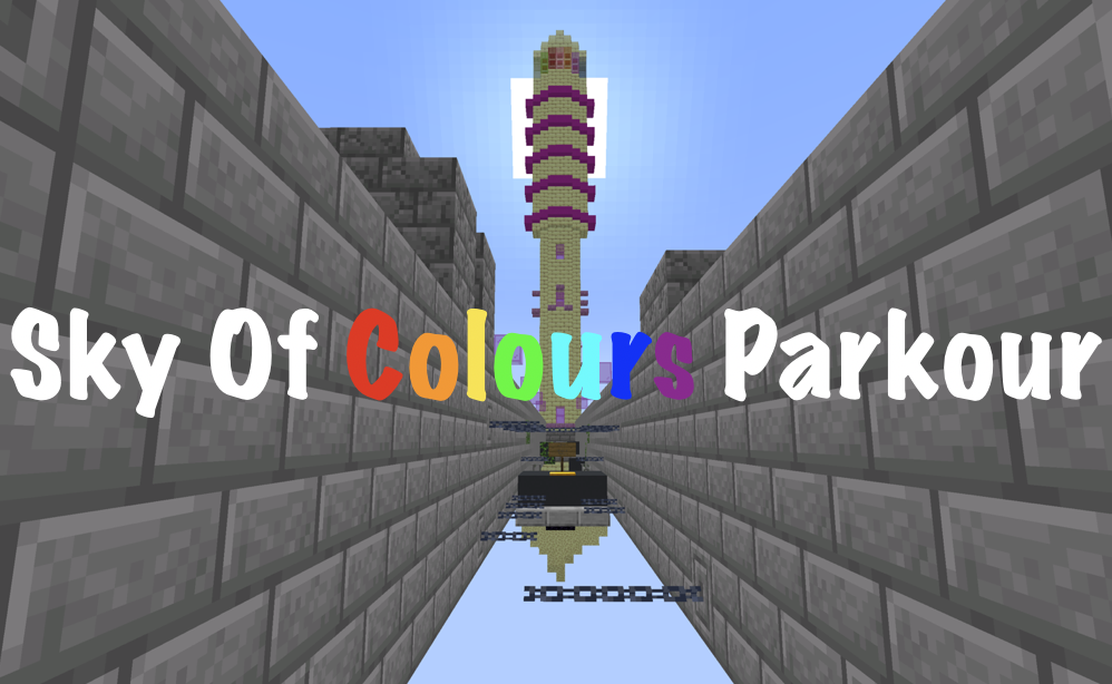 下载 Sky of Colours Parkour 对于 Minecraft 1.16.4
